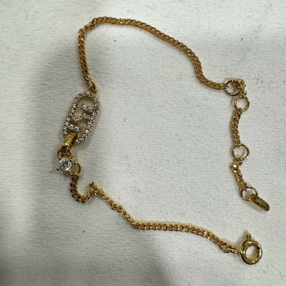 Fendi Gold Bracelet